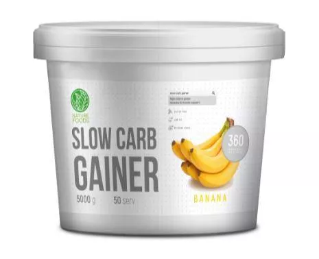 Nature Foods Slow Carb Gainer 5000g Ведро