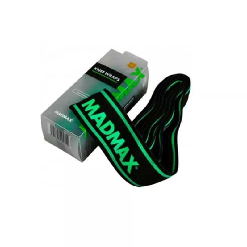 Бинт коленный Mad Max "Non slide"MFA299\BK-GN\2m