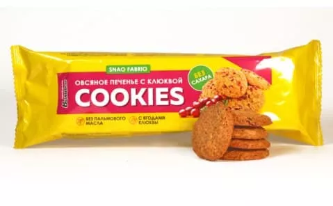 Bombbar SNAQ FABRIQ Печенье Овсяное 180g