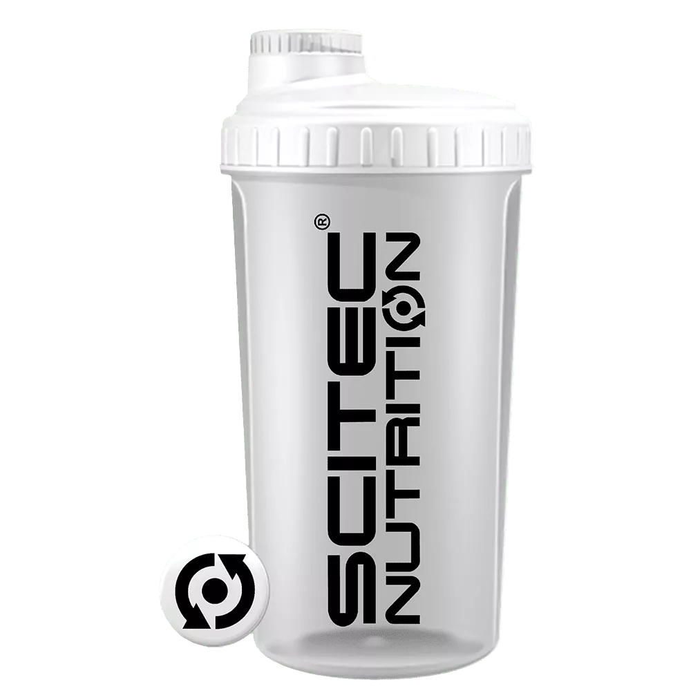 Scitec Shaker 700 ml Opaque White Lid Wwhite Scitec