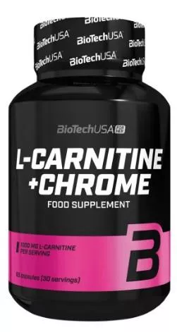 BioTech L-Carnitine + Chrome 60 caps