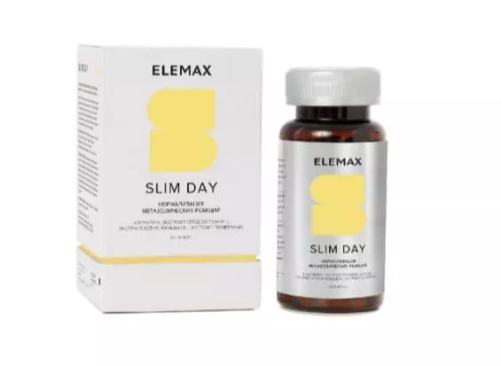 Elemax SLIM DAY 400mg 60 caps