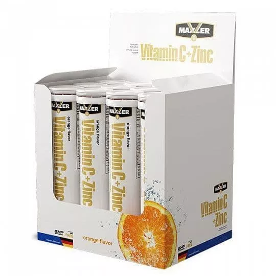 Maxler Vitamin C + Zinc Effervescent 20 eff. tabl.