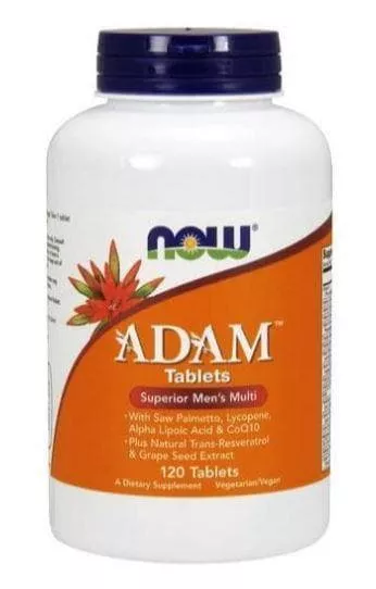 NOW ADAM Male Multi 120 tabs