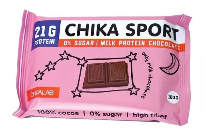 CHIKALAB Шоколад 100g (х12)