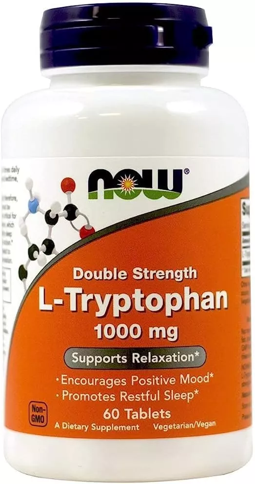 NOW L-Tryptophan 500mg 60 vcaps