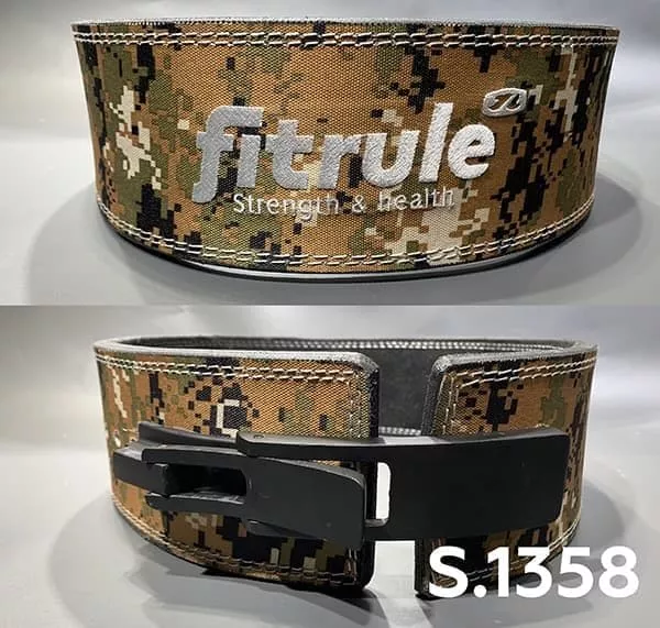 FitRule Ремень с Карабином Камуфляж арт1358 (M)