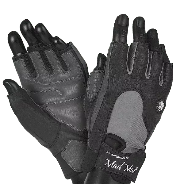 *Перчатки мужские Mad Max "MTi 82" MFG820\BK-HG\L