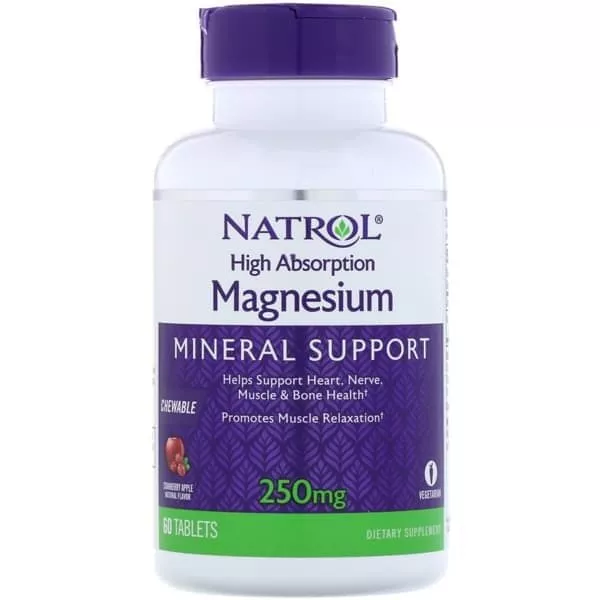 NATROL Magnesium 250mg 60 tabs