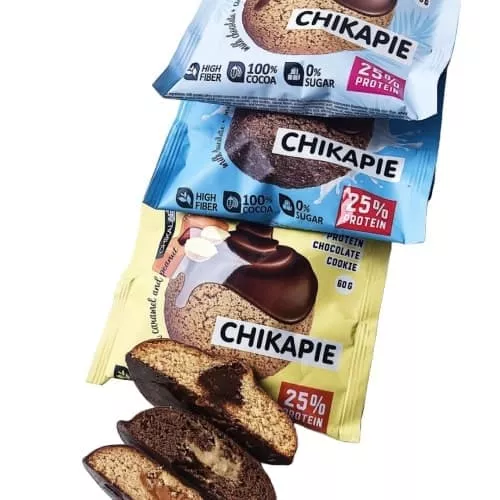 CHIKALAB Печенье Глазированное с Начинкой 60g (х9)