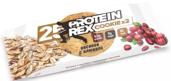 ProteinRex Печенье Овсяное 60g (х12)