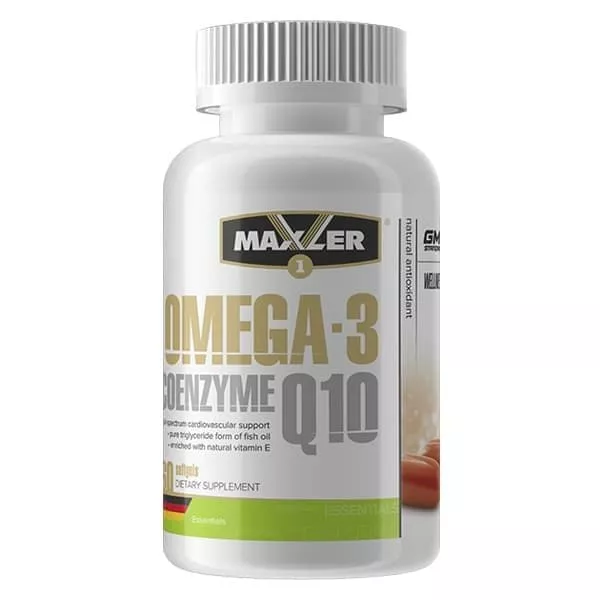 Maxler Omega-3 Coenzyme Q10 60 caps