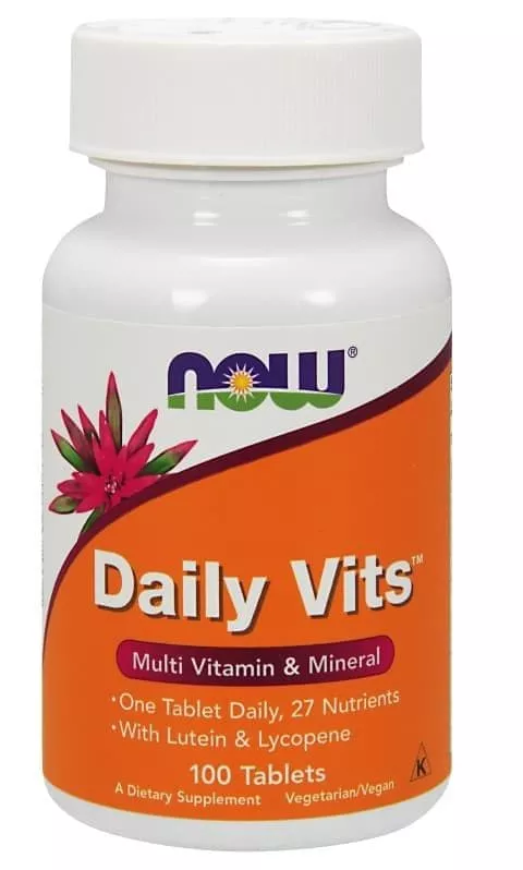 NOW БАД К ПИЩЕ Daily Vits Multi 100t