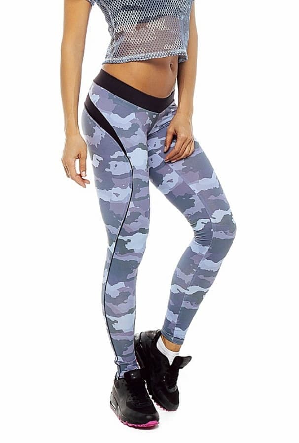 ProFit Лосины принтованные со вставкой lp.040