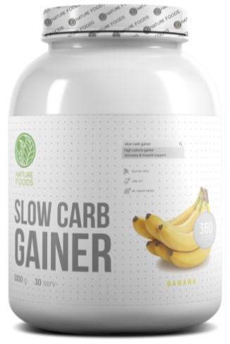 Nature Foods Slow Carb Gainer 3000g (Банка) фото