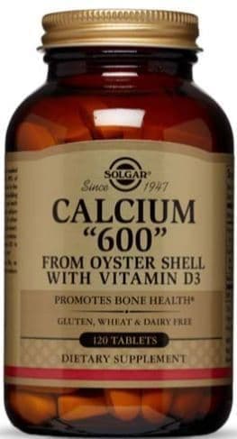 Solgar Calcium 600 120 tabs