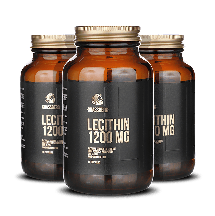 GRASSBERG Lecithin 1200 mg 60 caps