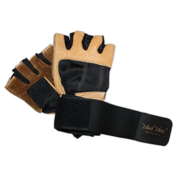 Перчатки мужские Mad Max "Professional" MFG269\BR-BK