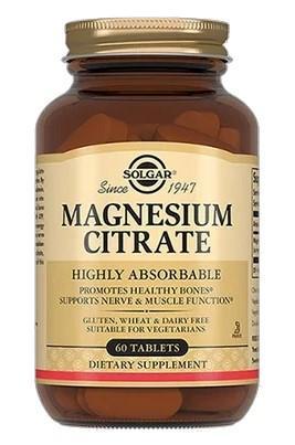 Solgar Magnesium Citrate 420 mg 60 tabs