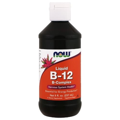 NOW B-12 Liquid B-Complex 8 oz 237 ml