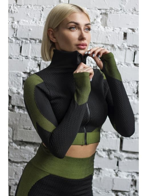 FitRule Кофточка и Тайтсы Green