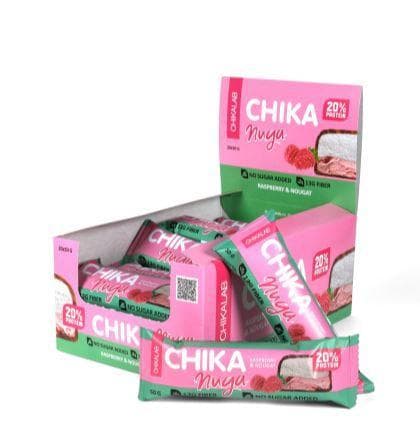 CHIKALAB Батончик Глазированный с Нугой 50g (х20)