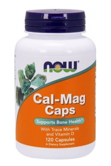 NOW Calcium-Magnesium 120 caps фото