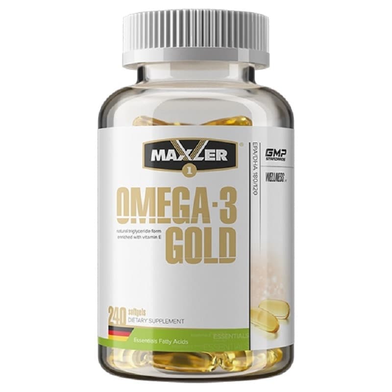 Maxler Omega-3 Gold 240 caps фото