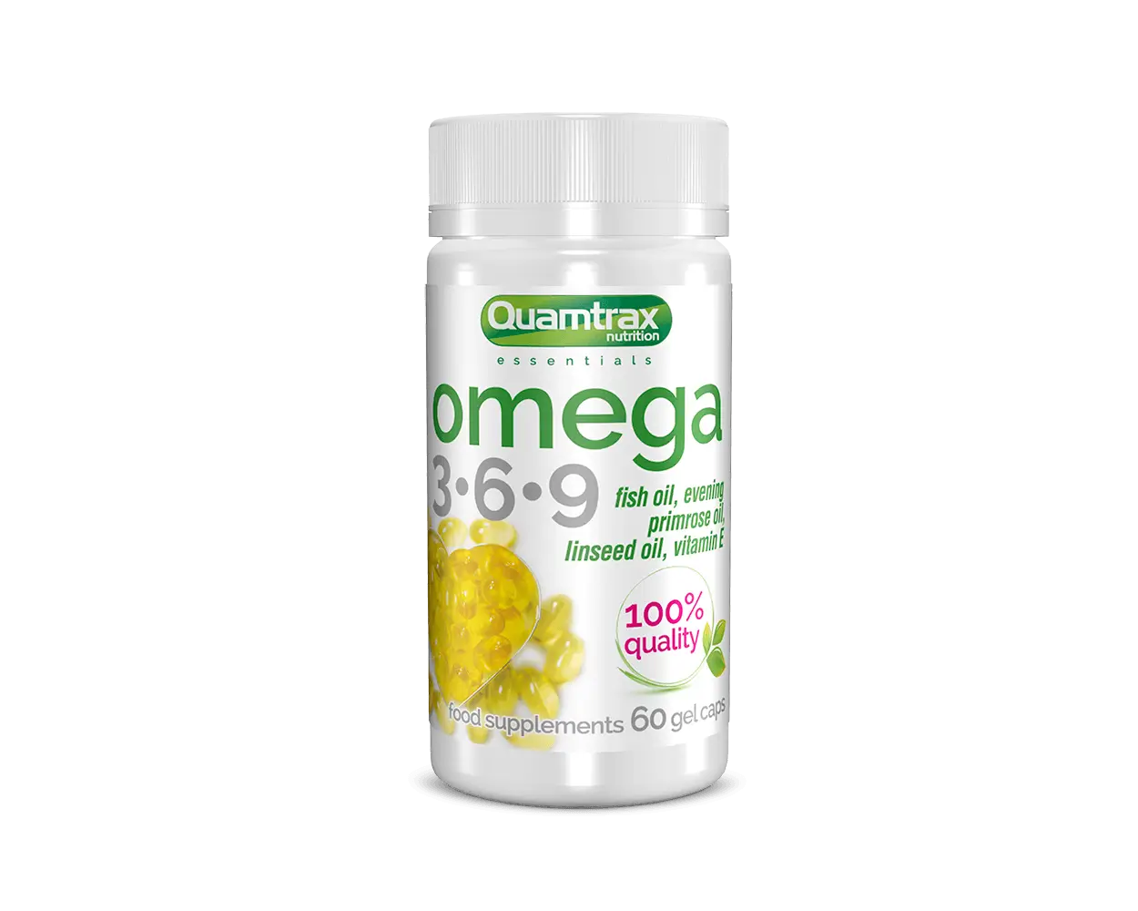 Quamtrax - Omega 3-6-9 60 gelcaps