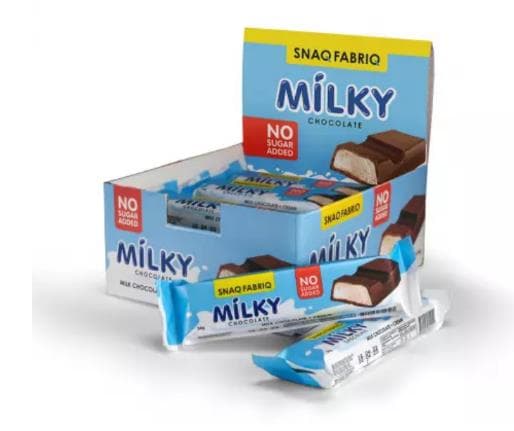Bombbar SNAQ FABRIQ Молочный Шоколад со Сливочной Начинкой 34g фото