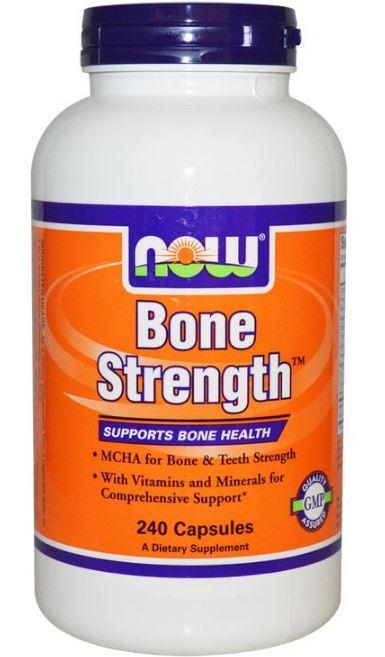 NOW Bone Strength 240 caps фото