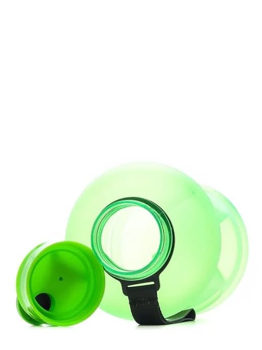 FitRule Бутыль прорезиненная крышка щелчок 1,3L (Зеленая) фото
