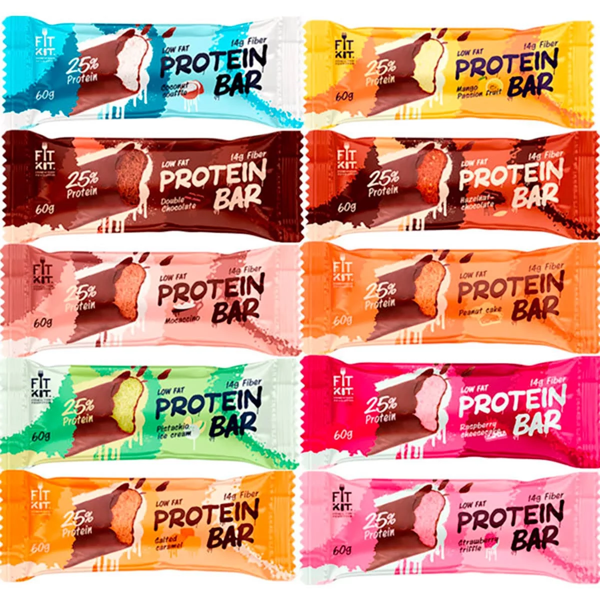 Fit Kit Protein Bar 60g фото