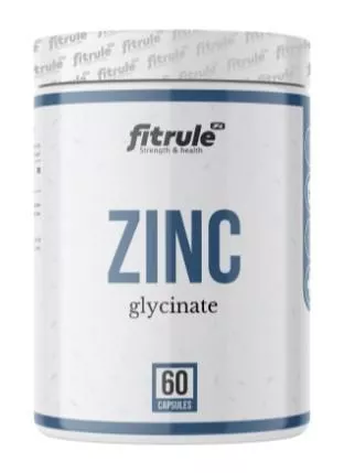 Fitrule Zinc Glycinate 30mg 60 caps фото
