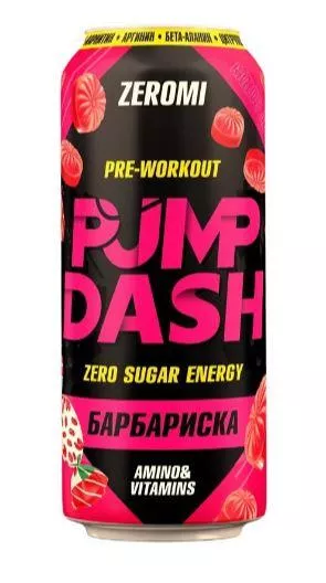 ZEROMI Энергетический Pre-Workout Напиток PMP DASH 500 ml фото