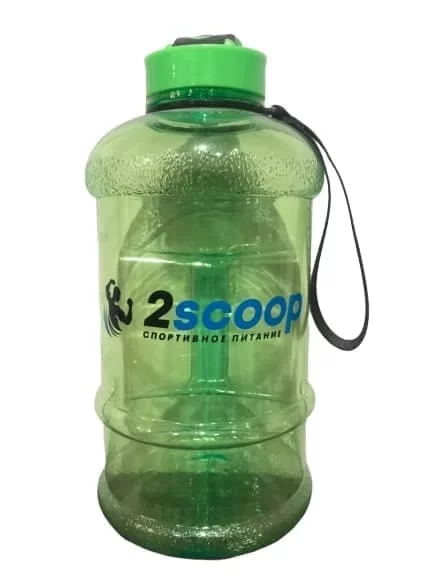 2scoop Бутыль 2.2 L крышка щелчок (Зелёный) фото