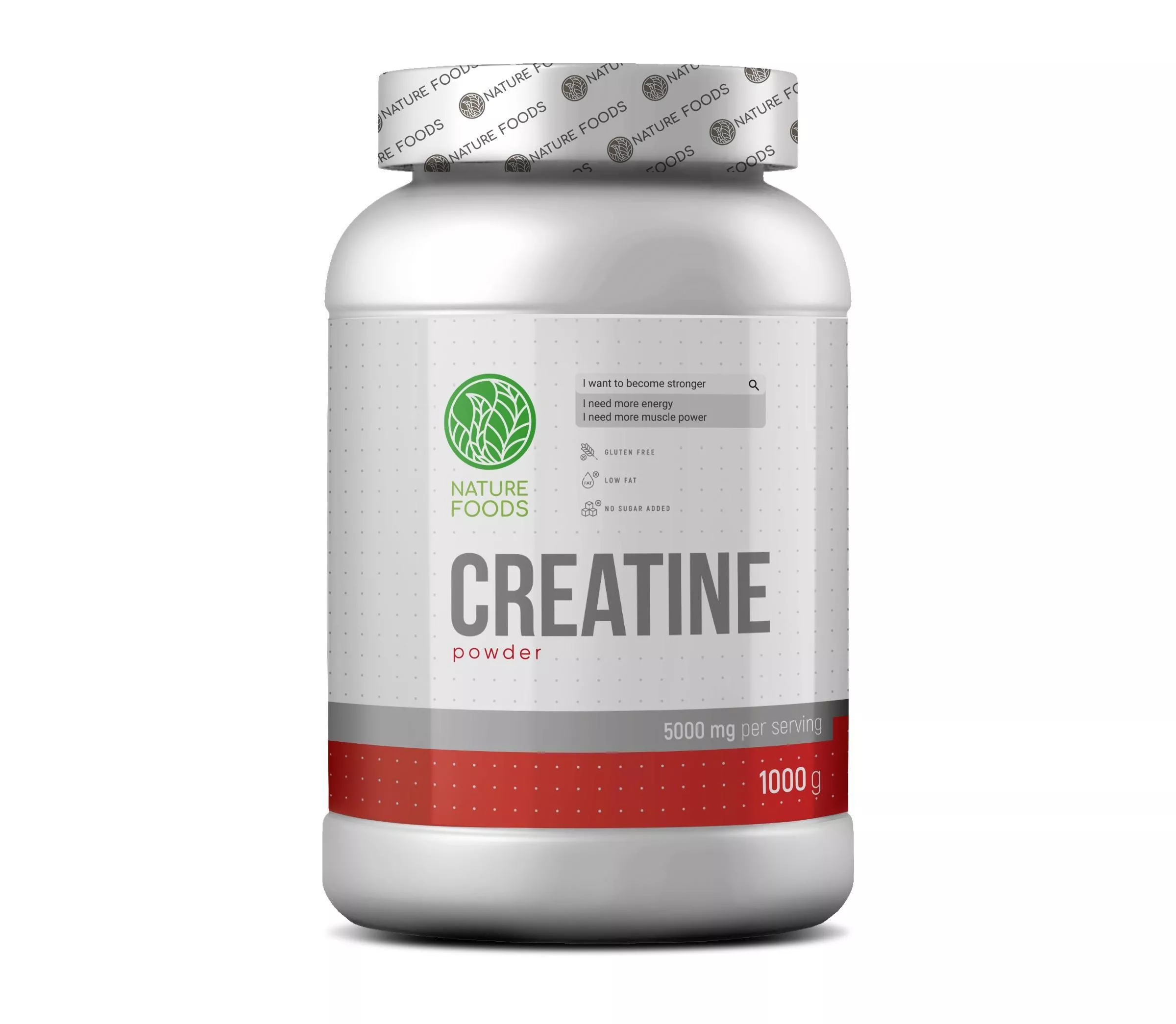 Nature Foods Creatine 1000g (Банка) фото