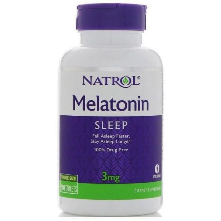NATROL Melatonin 3mg 240 tabs фото