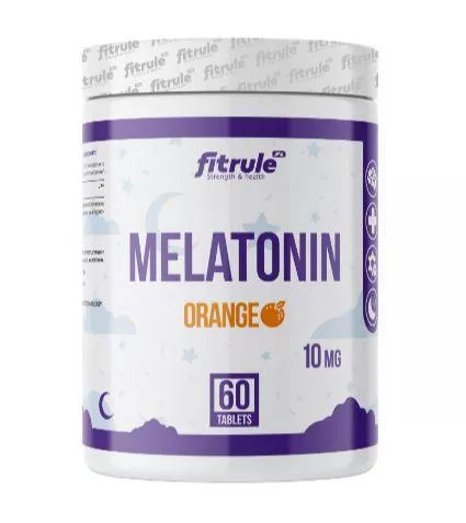 Fitrule Melatonin 10mg Жевательные 60 tabs фото
